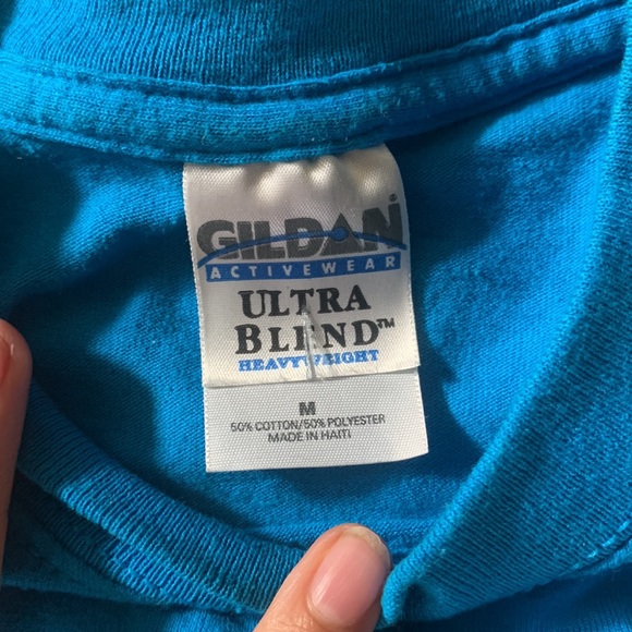 Oversized Blue Shirt Funny - Picture 3 of 3